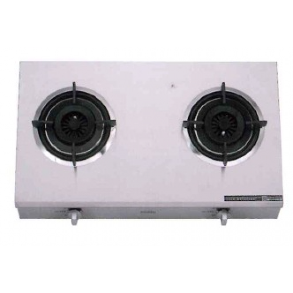 Kuzzo 德國德信 KF-218S(LPG) 69cm 座檯式雙頭石油氣煮食爐 - 5500W、鍛鑄藍鑽火、熄火安全裝置